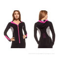 2013 Gym Hoody Jackets Tri - Color Womens Fitness Wear Contrast Color Pocketing